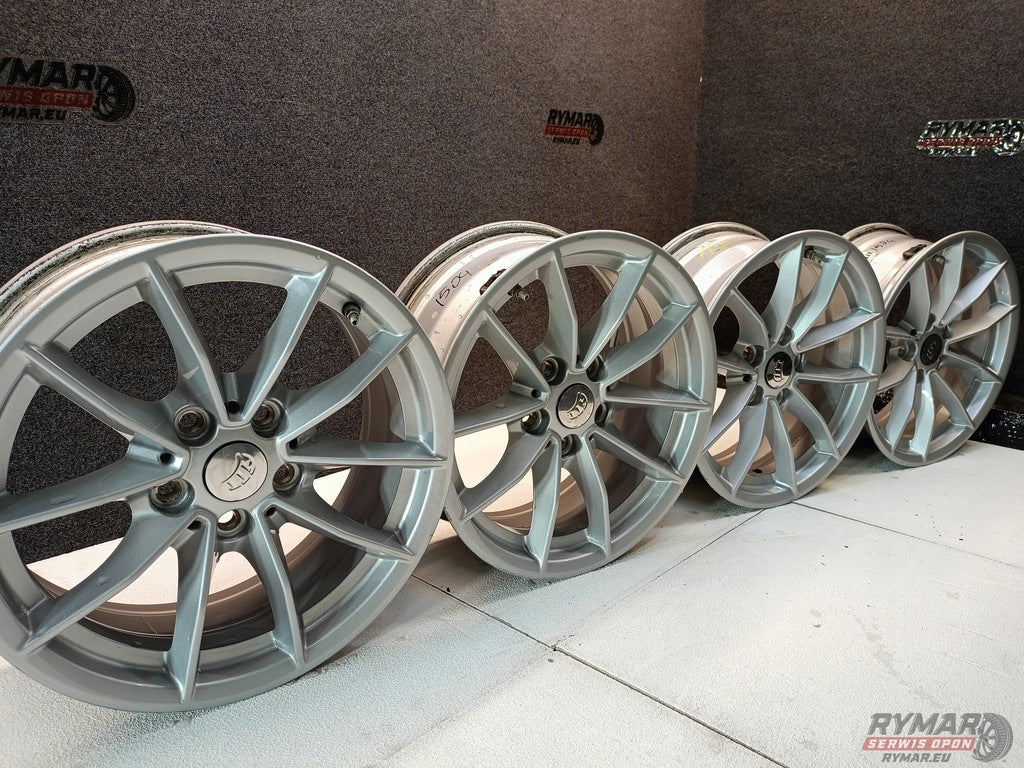 4x Alufelge 16 Zoll 6.5" 5x112 22ET Glanz Silber 6876921 BMW Rim Wheel FEL3561002829nm