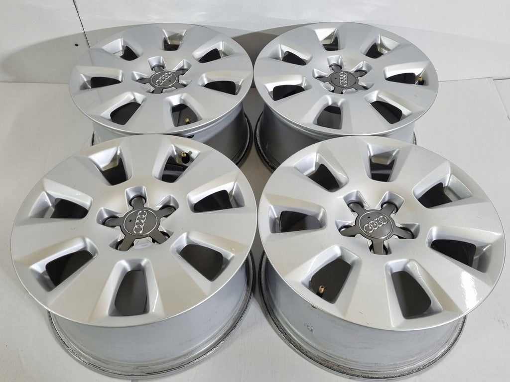 4x Alufelge 16 Zoll 7.5" 5x112 37ET Glanz Silber 4G0601025 Audi Rim Wheel FEL5117875137xc