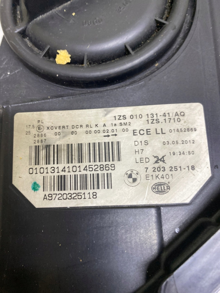 Frontscheinwerfer BMW 5 F10 7203251-18 1ZS010131-41 Xenon Links Headlight