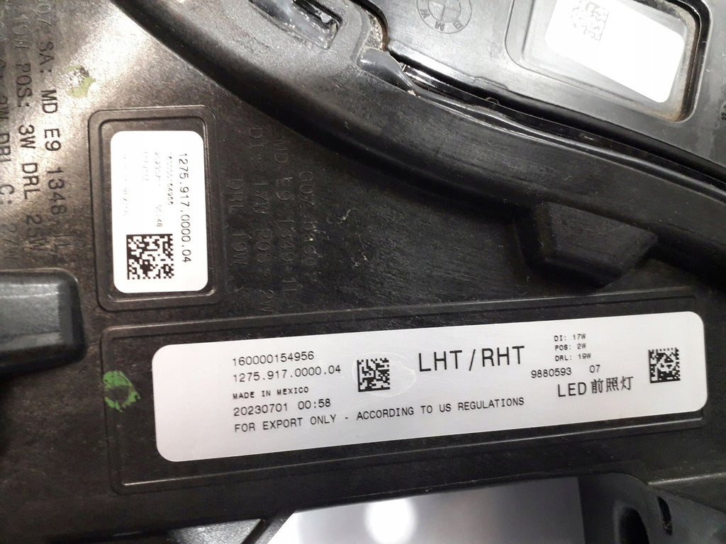 Frontscheinwerfer BMW X7 G07 9880593 LED Links Scheinwerfer Headlight SCH6673663938uz