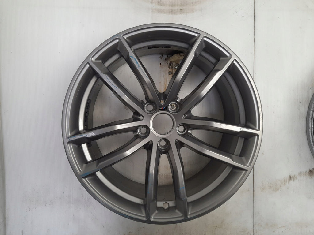 1x Alufelge 18 Zoll 8.0" 5x112 30ET Glanz Graphit 8093405 BMW Rim Wheel FEL2105786202kt