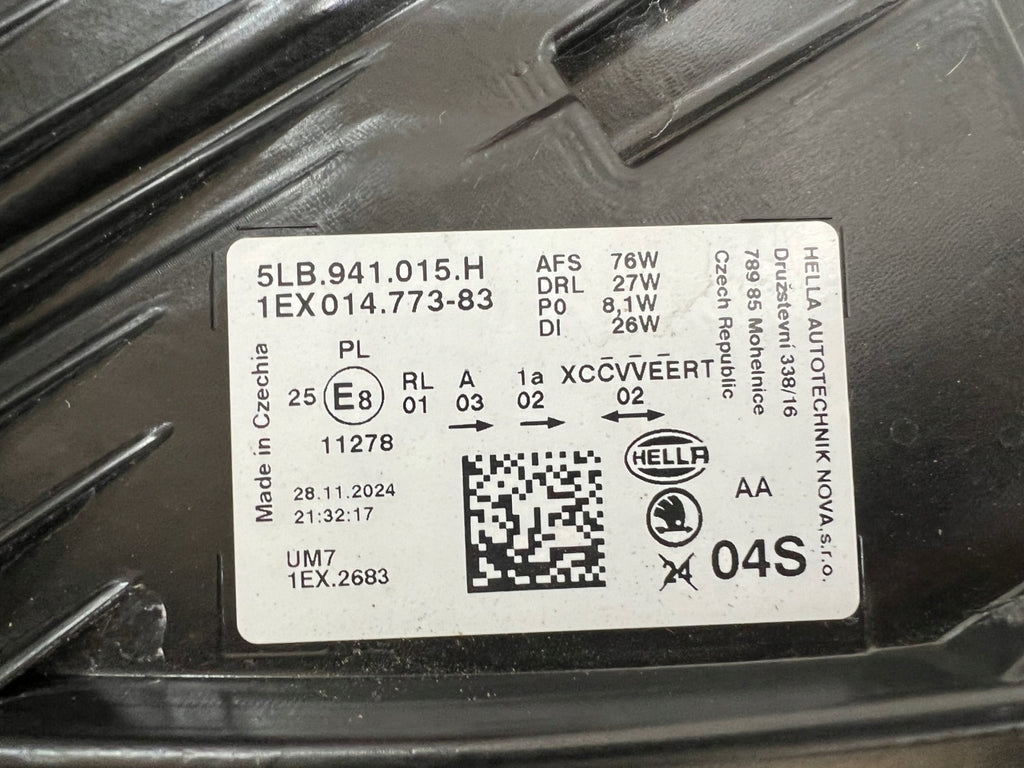 Frontscheinwerfer Skoda Enyaq 5LB941015H Links Scheinwerfer Headlight SCH8469129748cb