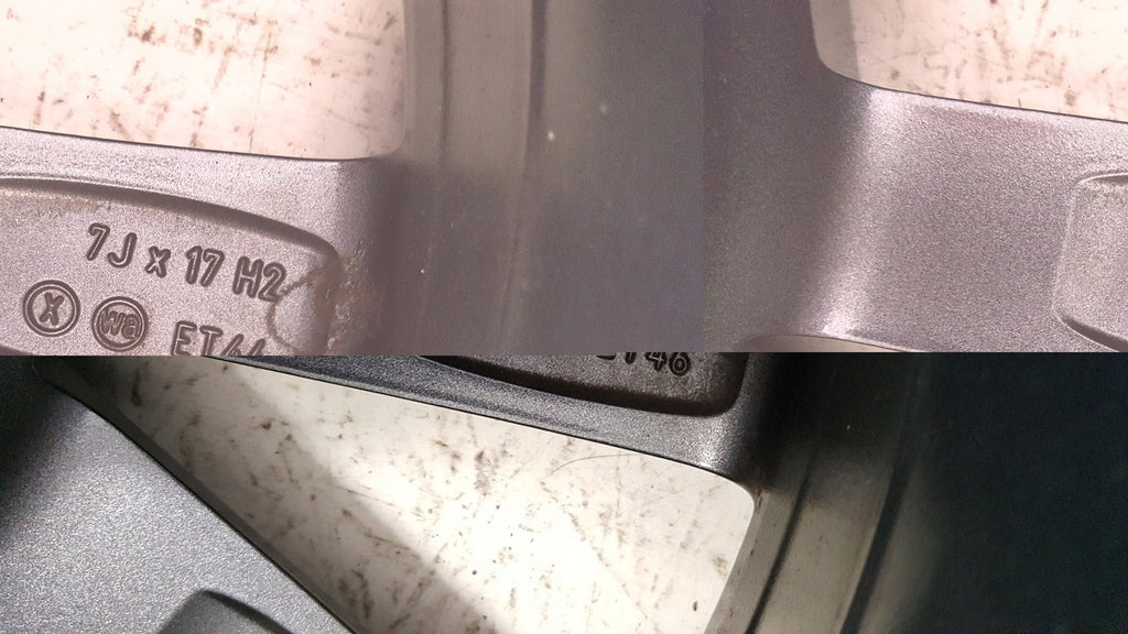 1x Alufelge 17 Zoll 7.0" 5x100 46ET 5JJ601025 Skoda Rapid Rim Wheel