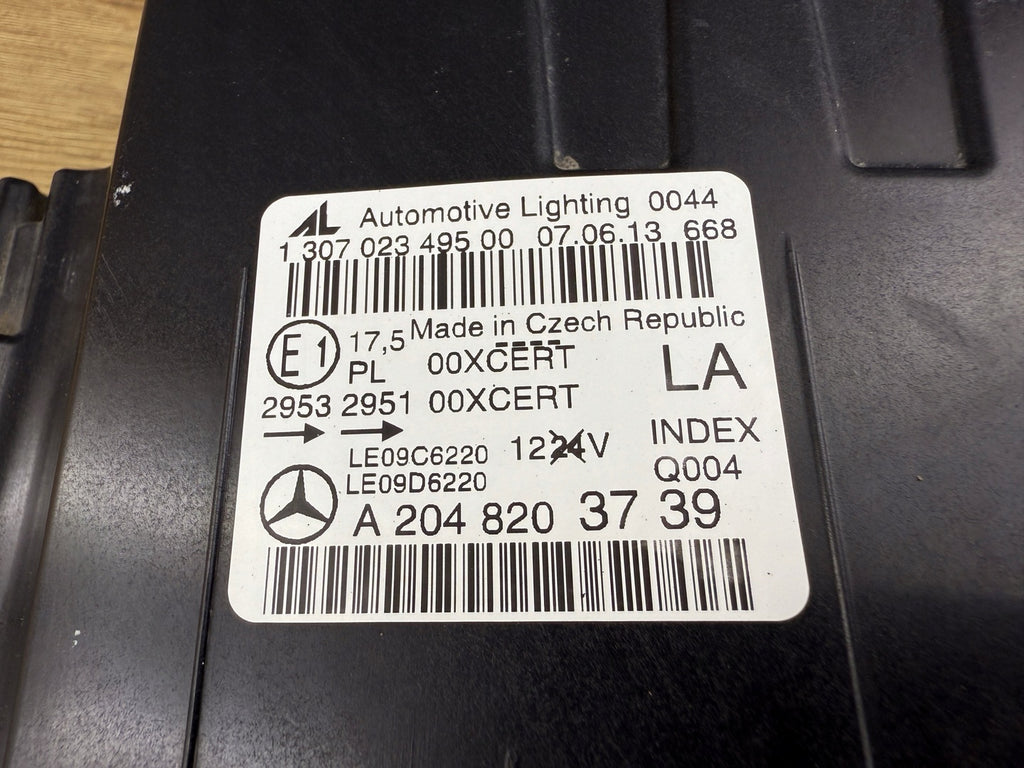 Frontscheinwerfer Mercedes-Benz W204 A2048203739 Bi-Xenon Links Headlight SCH8323639362ey