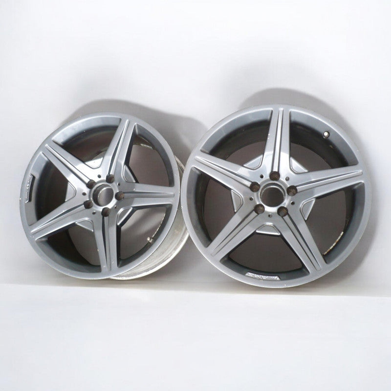 1x Alufelge 19 Zoll 9.5" 5x112 31ET A1714000402, A2114001402 Mercedes-Benz Amg