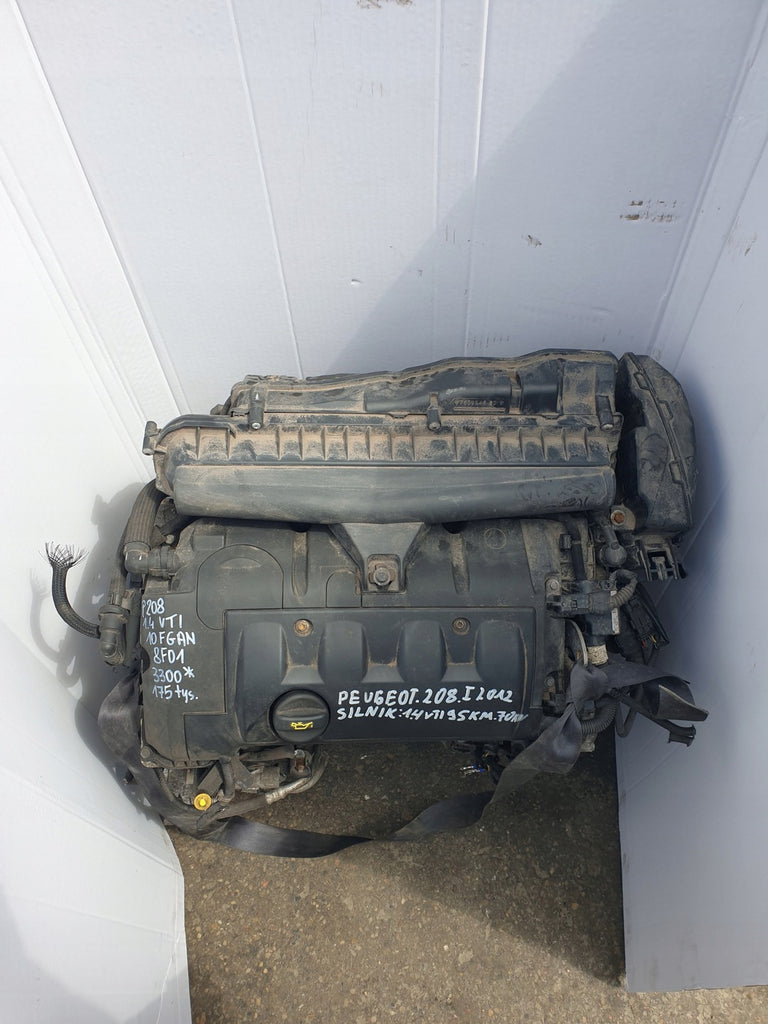 Motor Peugeot 208 I 10FGAN 8F01 1.4 VTI 95PS 175TKm Benzin Engine Unkomplett