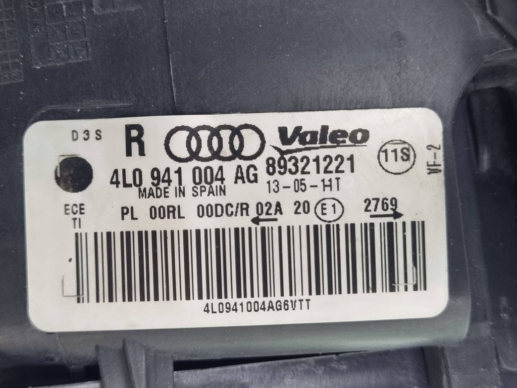 Frontscheinwerfer Audi Q7 4L0941004AG A89321221 Rechts Scheinwerfer Headlight SCH7945656615kt
