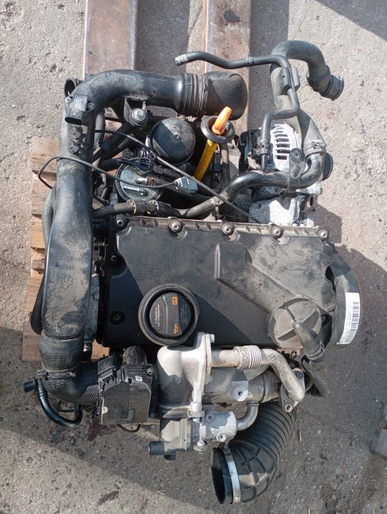 Motor Audi A4 B7 BPW 2.0 TDI 140PS 103kW 246TKm 2004 Diesel Engine Komplett MOT3392533507eb