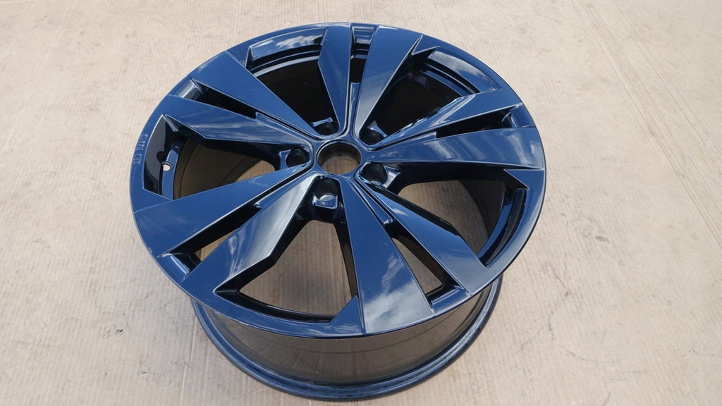1x Alufelge 19 Zoll 8.5" 5x112 42ET Glanz Schwarz 14B601025AE VW Rim Wheel FEL1251438112rb