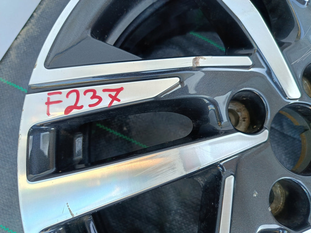 1x Alufelge 16 Zoll 6.5" 4x108 38ET Glanz Grau 9825165280 Peugeot 208 Ii FEL5627425604fx