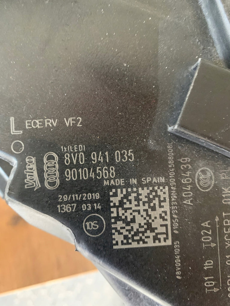 Frontscheinwerfer Audi A3 8V0941035 Full LED Ein Stück (Rechts oder Links) SCH7929418875fa