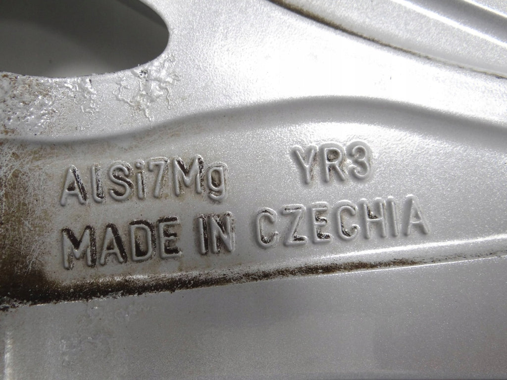 1x Alufelge 17 Zoll 6.5" 5x112 46ET Glanz Silber 5E3601025AC Skoda Octavia Iv FEL8017247768yp