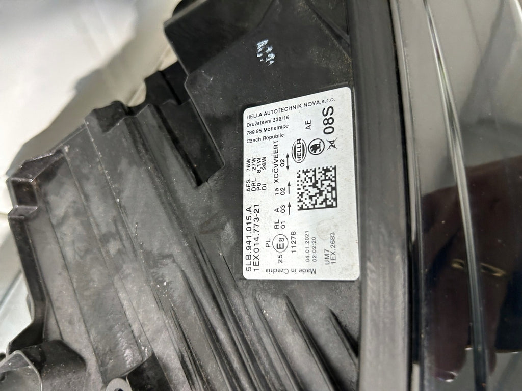 Frontscheinwerfer Skoda 941015 Full LED Links Scheinwerfer Headlight