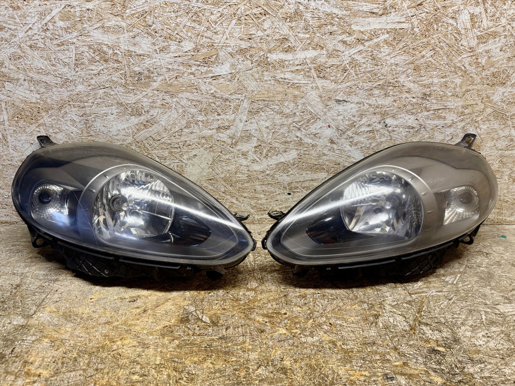 Frontscheinwerfer Fiat Punto Evo 89102044SX Ein Satz Scheinwerfer Headlight SCH4284296212sg