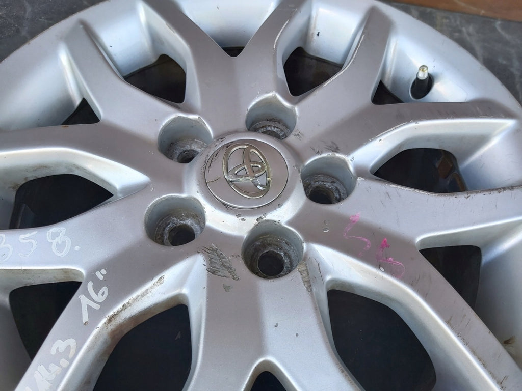 1x Alufelge 16 Zoll 6.5" 5x114.3 Toyota Corolla Verso Rim Wheel FEL2748360607qg