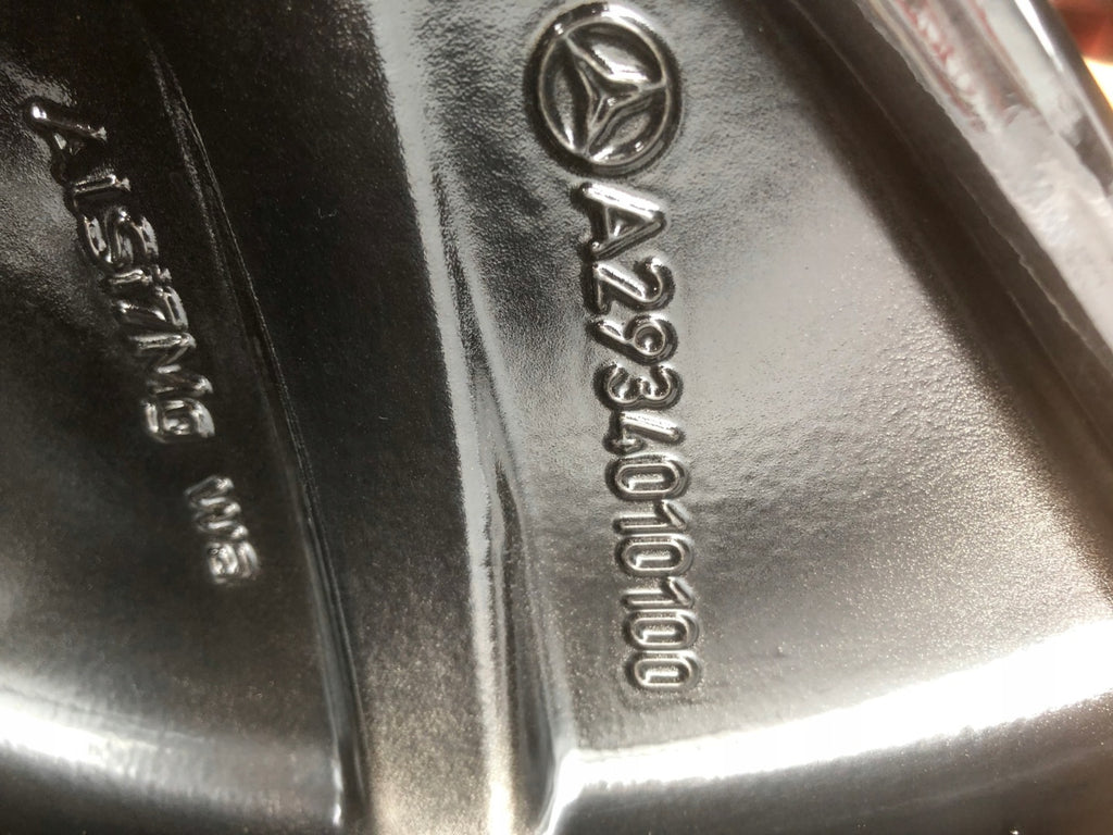 1x Alufelge 19 Zoll 8.0" 5x112 34ET A2934010100 Mercedes-Benz 8 Rim Wheel FEL8416282516yv