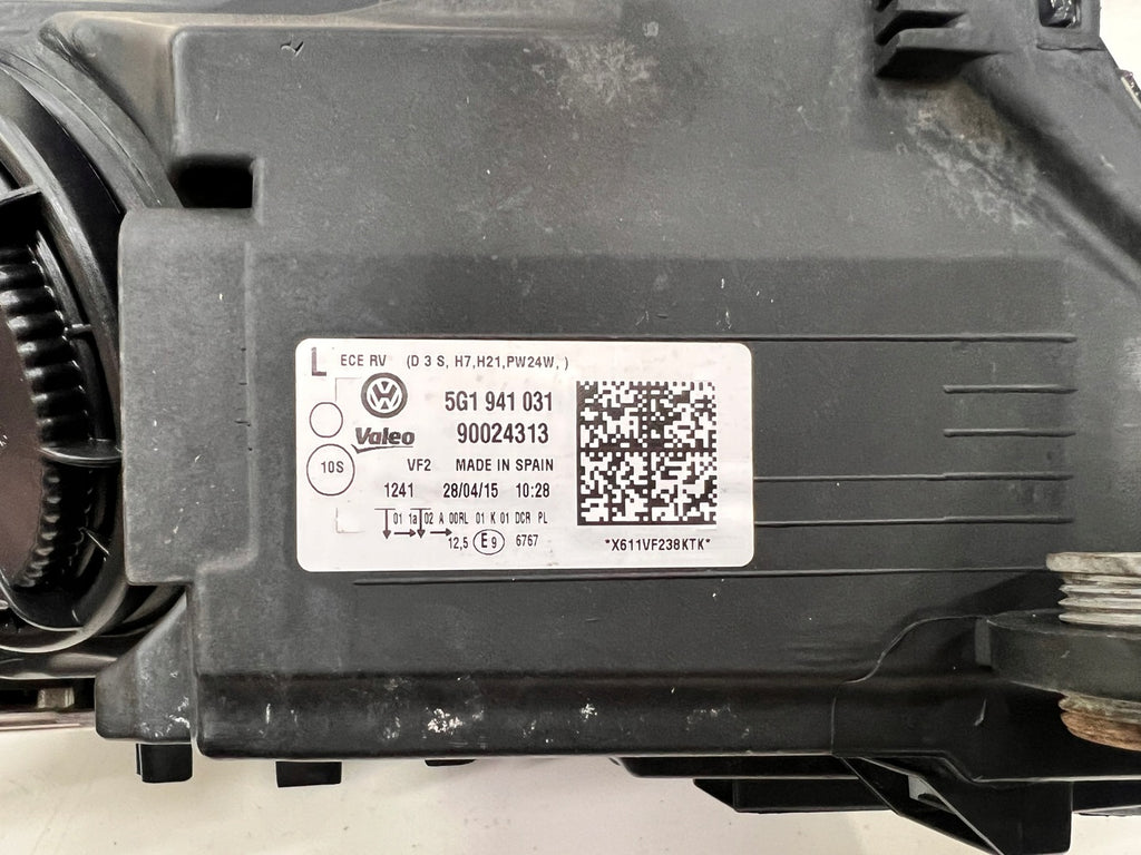 Frontscheinwerfer VW Golf VII 5G1941031 Xenon Links Scheinwerfer Headlight SCH6624174788ff