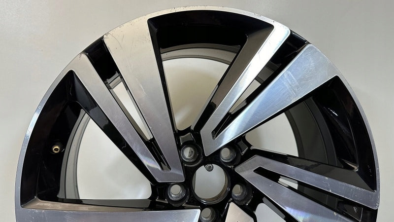 1x Alufelge 18 Zoll 7.0" 5x100 39ET Glanz Schwarz 2GM601025H Vw Rim Wheel FEL3144119962nu