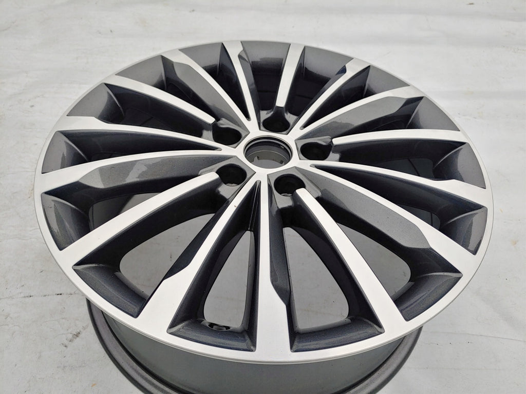 1x Alufelge 18 Zoll 7.0" 5x112 45ET Glanz Graphit 57A601025N Mg Karoq Rim Wheel FEL6442681994wk