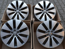 Load image into Gallery viewer, 4x Alufelge 18 Zoll 7.5&quot; 5x112 51ET Glanz Graphit 1K0601025 Mg Golf V Rim Wheel