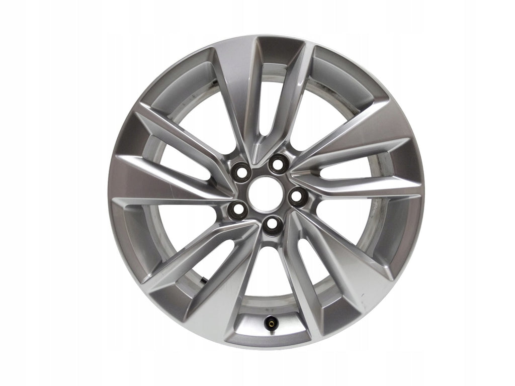 1x Alufelge 17 Zoll 6.5" 5x100 39ET Glanz Silber 2GM601025D VW T-Cross Rim Wheel