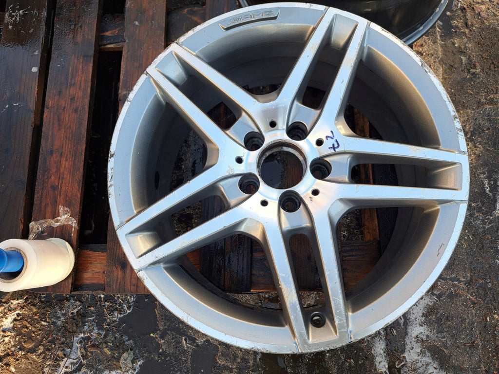 1x Alufelge 18 Zoll 8.0" 5x112 45ET A2074010000 Mercedes-Benz Coupe Rim Wheel FEL7144538544mt