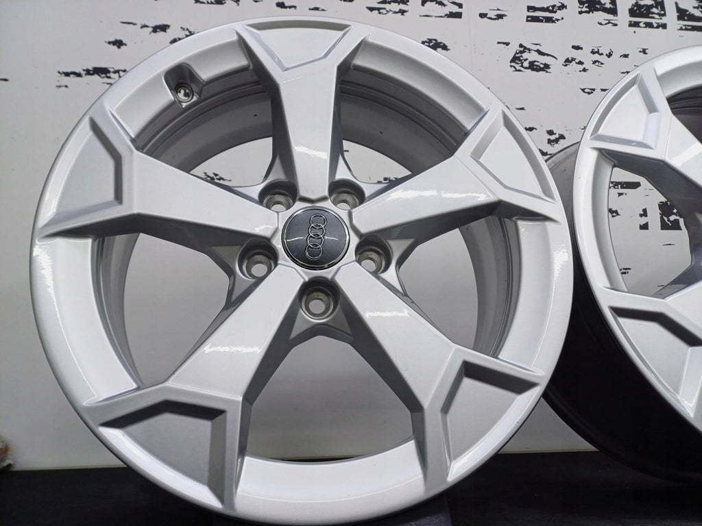 4x Alufelge 17 Zoll 6.5" 5x112 38ET Silber Audi A3 Superb I Octavia Kodiaq FEL3794052618yo