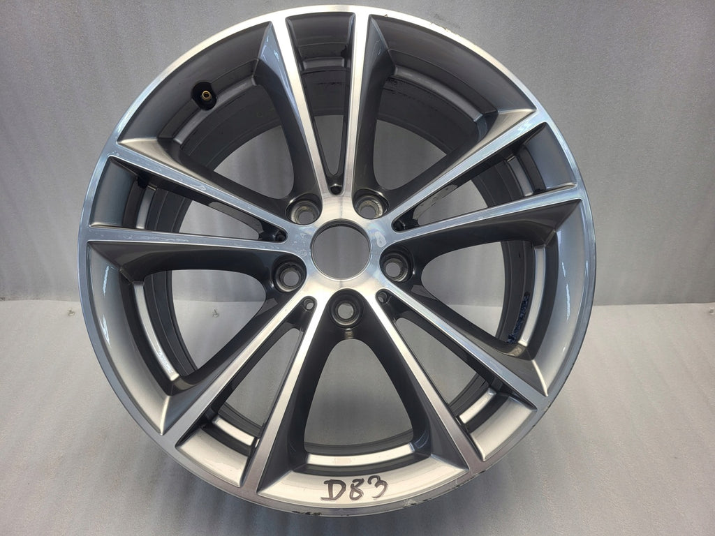 1x Alufelge 17 Zoll 7.5" 5x112 27ET Glanz Grau 6863417 BMW 5 G31 G30 Mg FEL2444077678ax