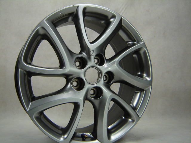 1x Alufelge 17 Zoll 7.0" 5x114.3 52ET Glanz Silber 9965557070 Mazda Cx-5 Cx-3