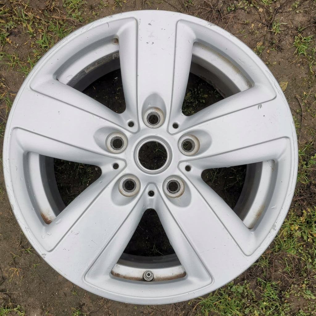 1x Alufelge 16 Zoll 6.5" 5x120 46ET Glanz Silber 9811729 Mini R60 R61 Rim Wheel FEL6965473244wp