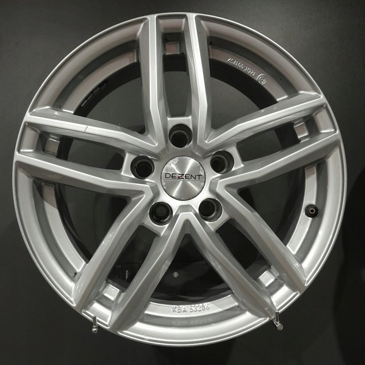 4x Alufelge 16 Zoll 6.5" 5x112 41ET Glanz KBA532060 Skoda Superb III Octavia FEL3900707154ub