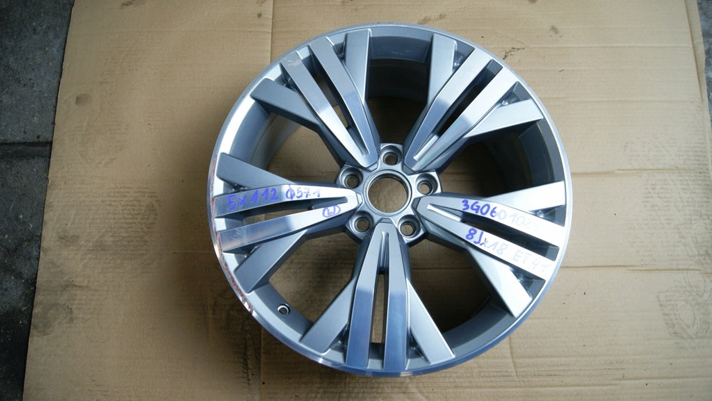 1x Alufelge 18 Zoll 8.0" 5x112 3G0601025 VW Rim Wheel FEL5170591690dc