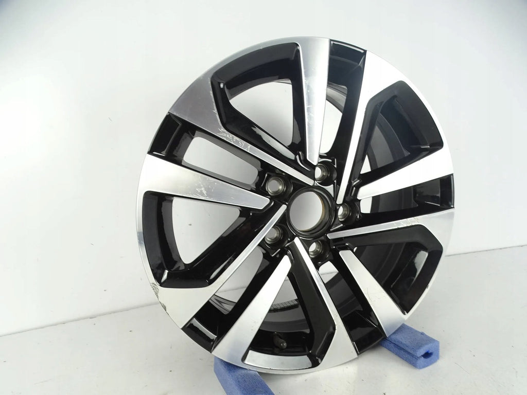 1x Alufelge 16 Zoll 6.5" 5x112 46ET Vw Rim Wheel