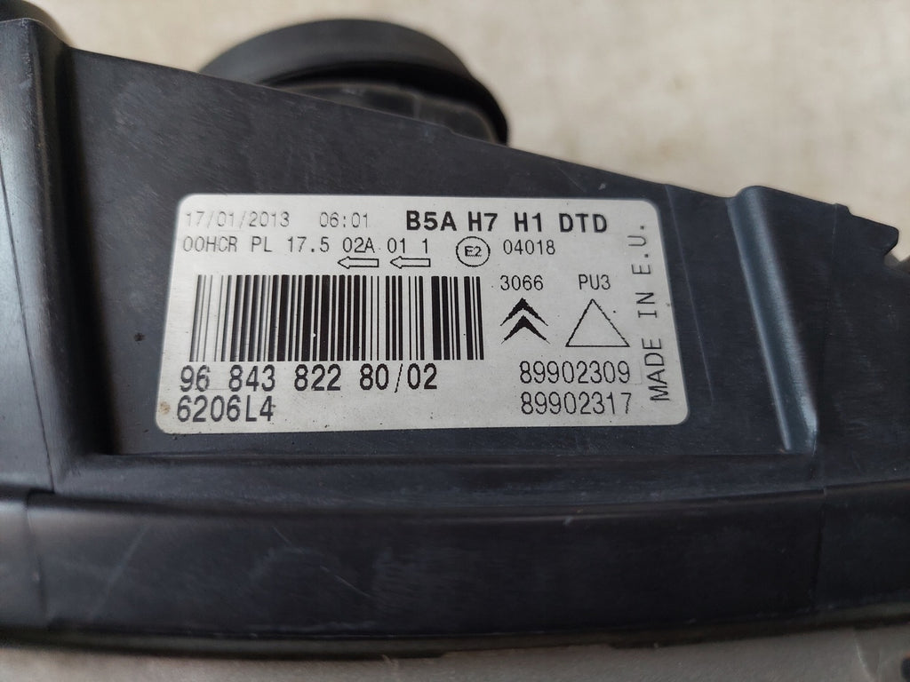 Frontscheinwerfer Citroën C4 I 9684382280 Rechts Scheinwerfer Headlight SCH9146176145yj