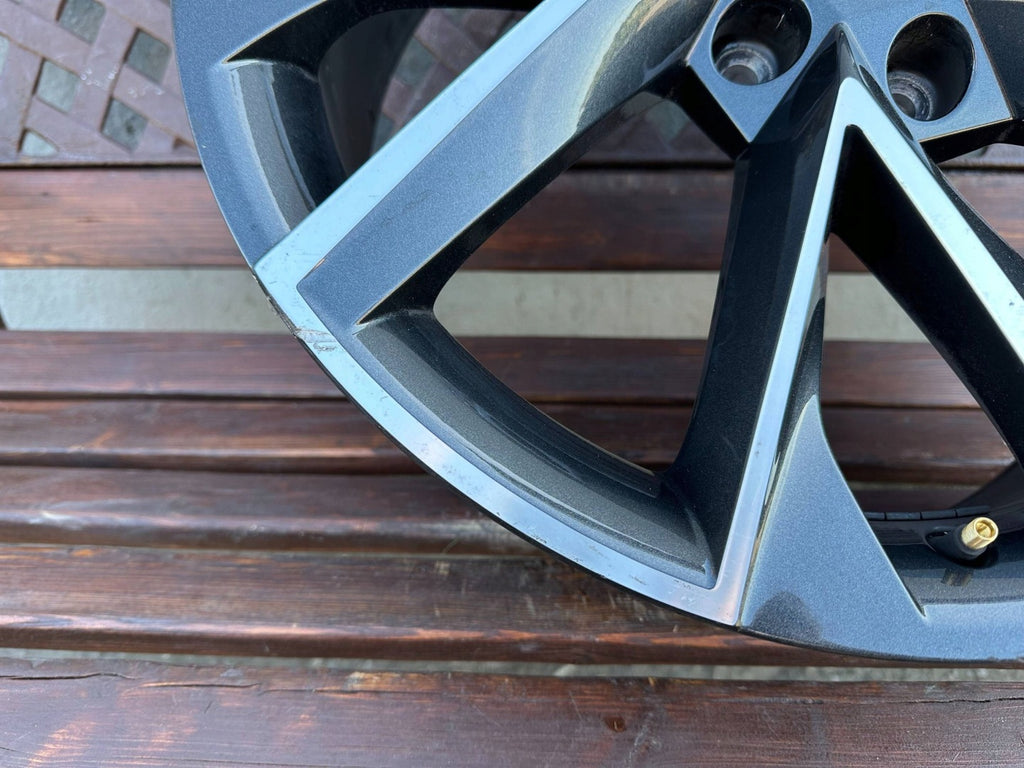 1x Alufelge 19 Zoll 8.0" 5x112 45ET Glanz Graphit 57A601025R Mg Karoq Nu7 FEL6244636410yu