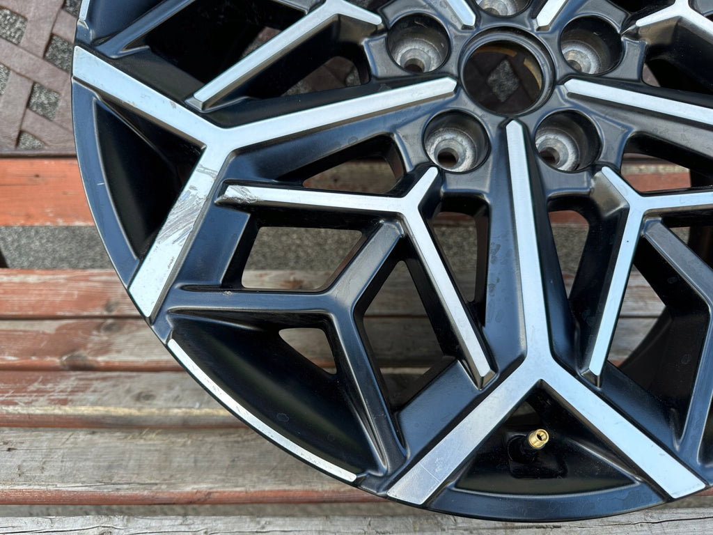 1x Alufelge 19 Zoll 7.5" 5x114.3 51ET Matt Schwarz 52910-N7400 Hyundai Tucson FEL7224472112bn