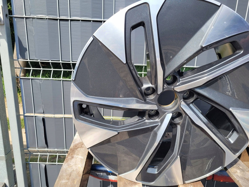 1x Alufelge 19 Zoll 8.0" 5x112 45ET Glanz Grau 11A601025M Mg Id.4 Rim Wheel FEL8904717410xl