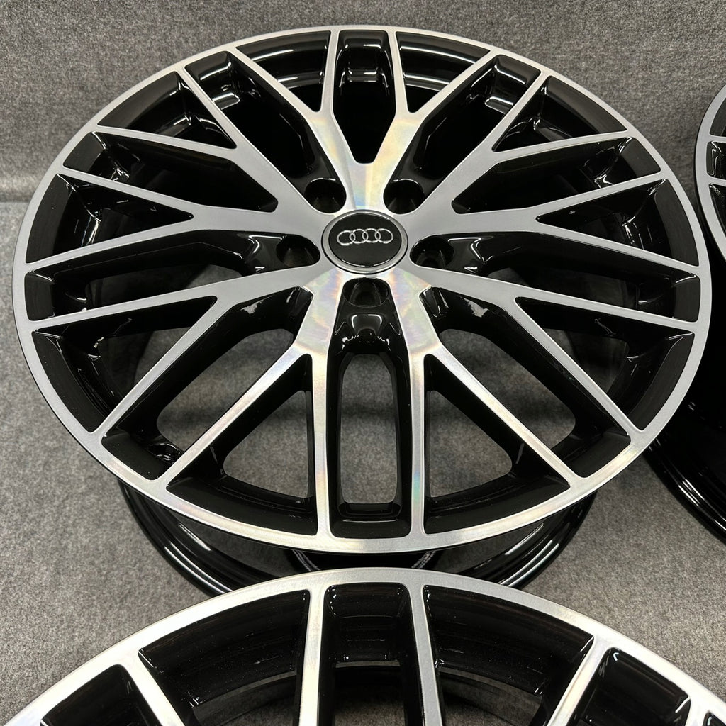 4x Alufelge 19 Zoll 8.5" 5x112 43ET Glanz Silber 4G9601025K Audi A6 C7 Rim Wheel FEL4601745443tx
