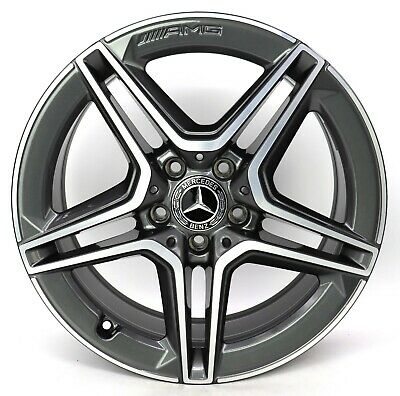 1x Alufelge 18 Zoll 8.0" 5x112 43ET Glanz Schwarz A2134016300 Mercedes-Benz W213 FEL8088506314pz