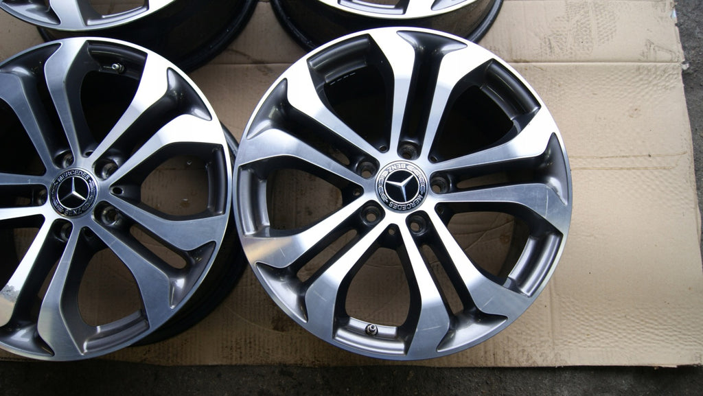 4x Alufelge 17 Zoll 7.5" 5x112 A2544010600 Mercedes-Benz Rim Wheel FEL8718505993ab