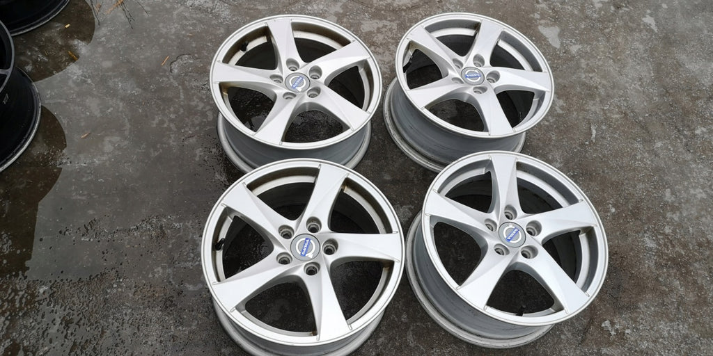 4x Alufelge 16 Zoll 7.0" 5x108 50ET Glanz Silber 31423046 Volvo V70 I V60 S60 FEL9105170772kn