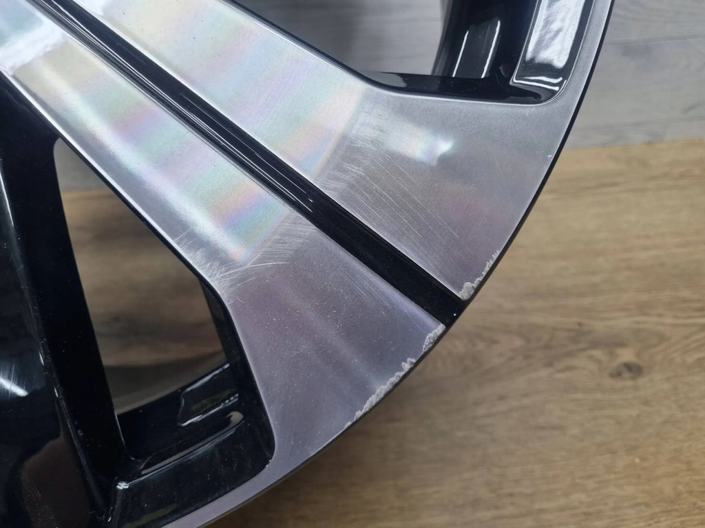 1x Alufelge 19 Zoll 8.5" 5x108 56ET Glanz Schwarz 32143628 Volvo Xc40 Rim Wheel FEL4180386783rx