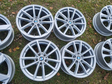 Laden Sie das Bild in den Galerie-Viewer, 4x Alufelge 17 Zoll 7.5" 5x112 30ET Glanz Silber 6883520 BMW G01 G02 Rim Wheel FEL5390766835ox