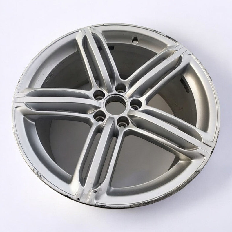 1x Alufelge 19 Zoll 9.0" 5x112 33ET Glanz Silber 8T0601025CB Audi Rim Wheel