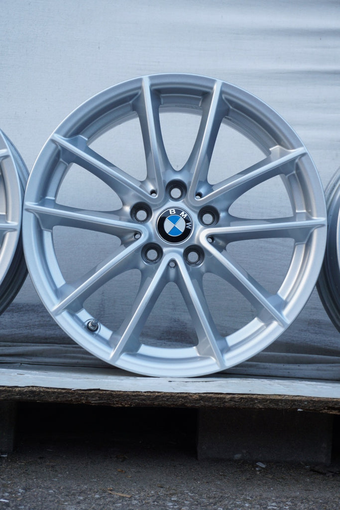 4x Alufelge 17 Zoll 7.5" 5x112 27ET Silber 6868217 BMW Rim Wheel FEL1965964292ye