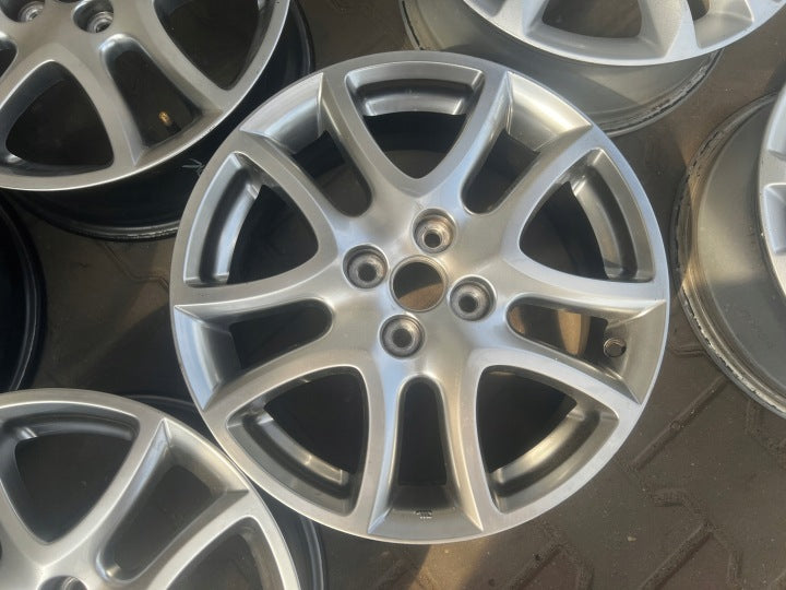 4x Alufelge 16 Zoll 6.5" 4x100 Graphit 9965B46560 Mazda Ii Rim Wheel FEL2435855546gz