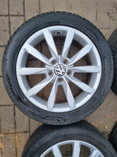 Load image into Gallery viewer, 4x Alufelge 17 Zoll 7.0" 5x112 49ET Glanz Silber 5G0601025K VW I Rim Wheel FEL3276314376gz