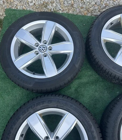 4x Alufelge 17 Zoll 6.5" 5x112 41ET 3G0071497 VW Scirocco Passat B7 Rim Wheel FEL5066504182rv