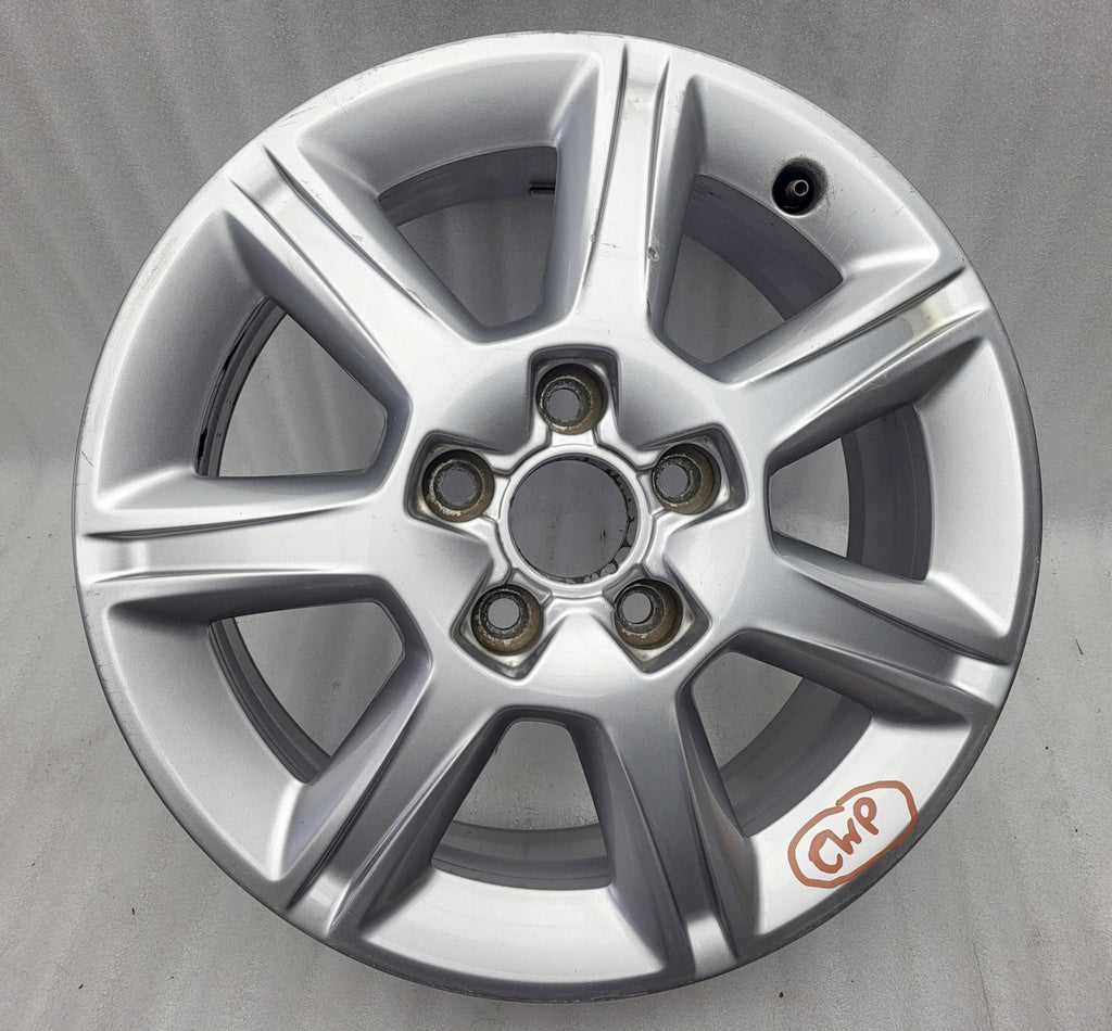 1x Alufelge 16 Zoll 6.5" 5x112 50ET Glanz Silber 8P0601025AP Audi A3 Rim Wheel FEL2593102153ju