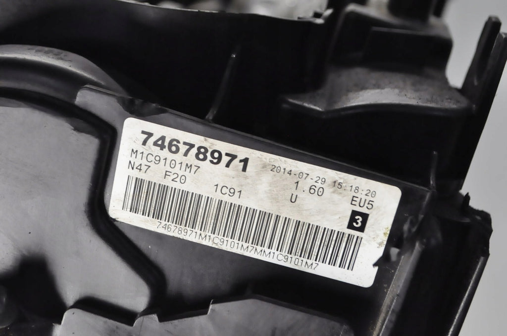 Motor BMW 1 F21 F20 N47D16A 1.6 95PS 85kW 162TKm 2014 Diesel Engine Unkomplett